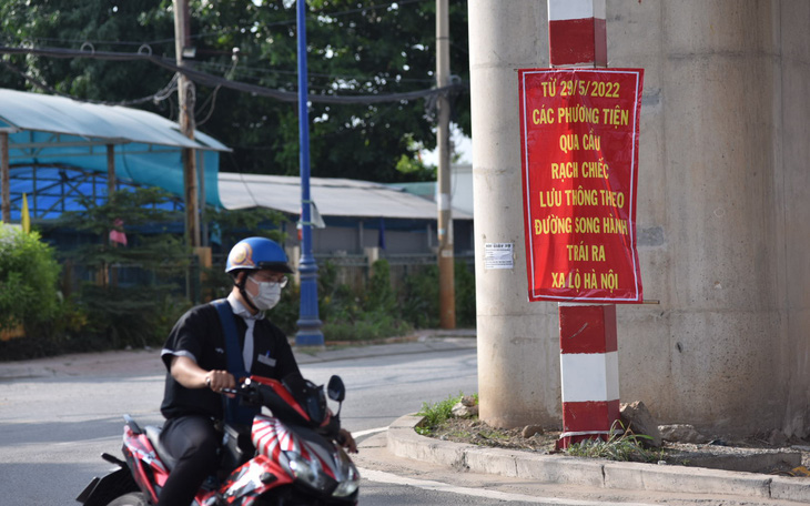 Không thay đổi phương án phân luồng giao thông tại trạm thu phí xa lộ Hà Nội