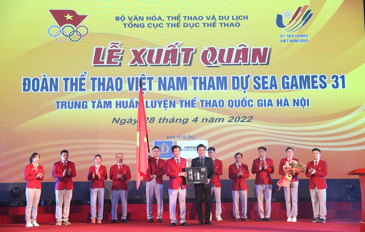 Herbalife Nutrition đồng hành cùng Lễ Xuất Quân của Đoàn Thể Thao Việt Nam dự SEA Games 31 - Ảnh 1.