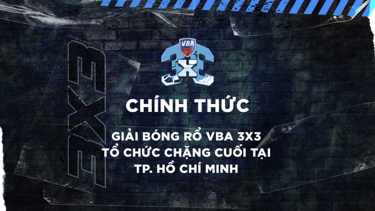 Giải bóng rổ VBA 3x3 tổ chức chặng cuối tại TP.HCM - Ảnh 1.