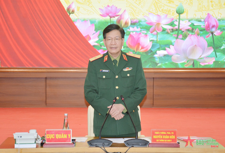 Thiếu tướng Nguyễn Xuân Kiên làm giám đốc Học viện Quân y - Ảnh 1.