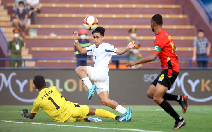 U23 Philippines thắng đậm Timor Leste ở trận khai mạc SEA Games 31