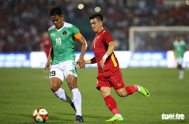 Tiền đạo Tiến Linh: Chúng tôi đã tận dụng được điểm yếu của U23 Indonesia - Ảnh 1.
