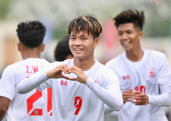 U23 Myanmar thắng kịch tính Timor Leste nhờ bàn thắng phút bù giờ - Ảnh 1.