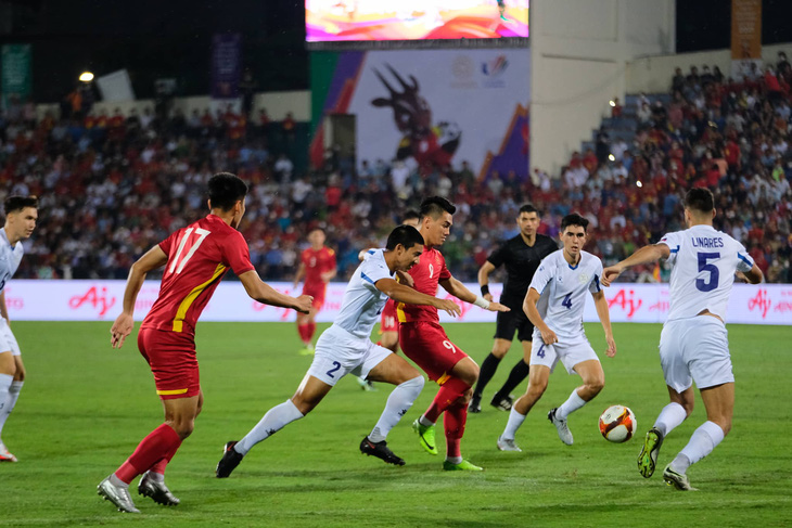 U23 Việt Nam bị cầm hòa 0-0 trong thế trận bế tắc - Ảnh 1.