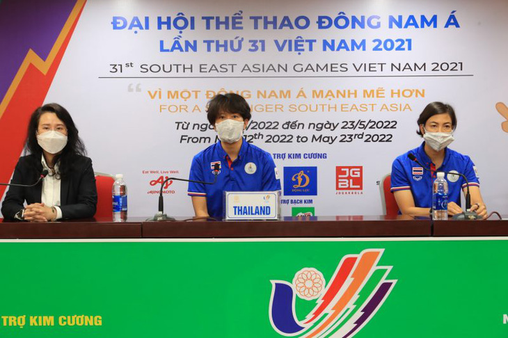 Tuyển nữ Thái Lan hẹn tuyển Việt Nam ở chung kết SEA Games 31 - Ảnh 1.