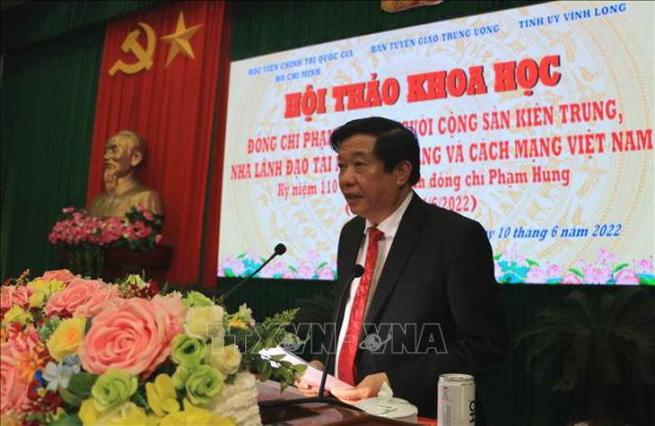 Đồng chí Phạm Hùng - Nhà lãnh đạo tài năng của Đảng và cách mạng Việt Nam - Ảnh 3.