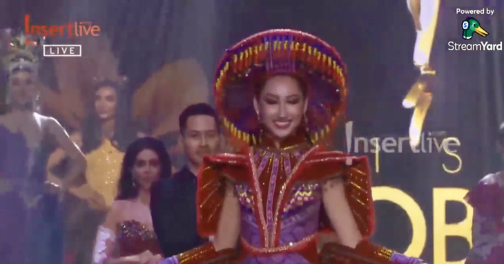 Đoàn Hồng Trang dừng chân ở top 25 Miss Global 2022 - Ảnh 1.