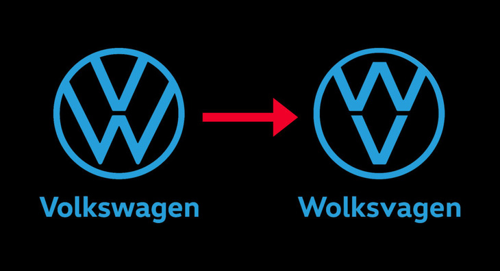 Wolksvagen, Hundai, Telsa và những tên xe hay bị viết sai chính tả nhất thế giới - Ảnh 1.