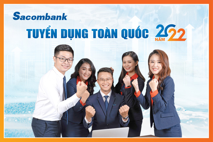 Phục vụ 10 triệu khách hàng, Sacombank tuyển dụng thêm nhân sự - Ảnh 1.