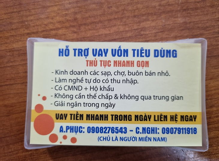 Công an TP.HCM bắt nhóm cho vay lãi nặng nhắm đến hàng rong, vé số, chạy xe ôm - Ảnh 3.