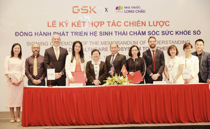 GSK Việt Nam và FPT Long Châu hợp tác cùng phát triển - Ảnh 1.