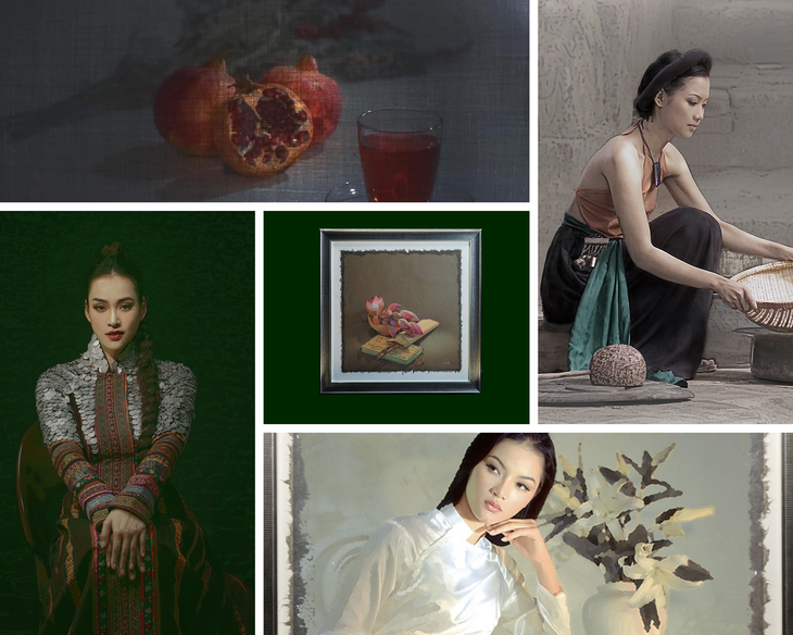 Cuộc lai ghép lạ mắt giữa nhiếp ảnh và hội họa trong tác phẩm Lê Thanh Hải - Ảnh 1.