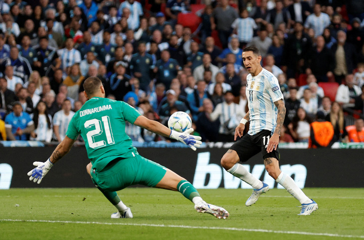 Messi tỏa sáng giúp Argentina đè bẹp Ý, đoạt Siêu cúp liên lục địa - Ảnh 3.