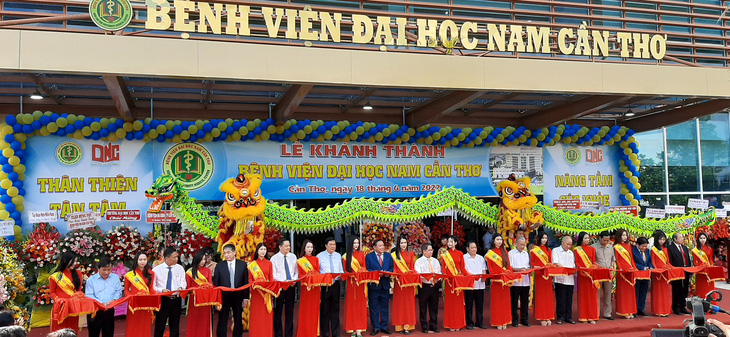 Bệnh viện Đại học Nam Cần Thơ khánh thành và đi vào hoạt động - Ảnh 1.