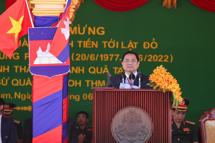 Thủ tướng Phạm Minh Chính: Nhân loại không bao giờ quên tập đoàn Pol Pot sát hại hơn 3 triệu người - Ảnh 1.