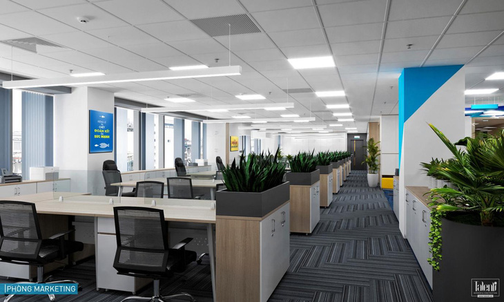Văn phòng xanh - xu hướng thiết kế văn phòng của tương lai - Ảnh 2.