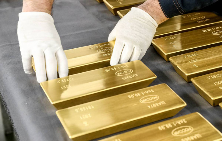 4 nước G7 cấm nhập khẩu vàng của Nga - Ảnh 1.