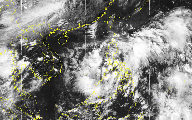 Vùng áp thấp ở Philippines có khả năng mạnh lên thành áp thấp nhiệt đới/bão trên Biển Đông