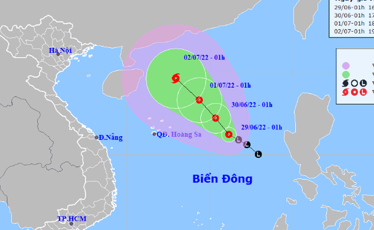Xuất hiện áp thấp nhiệt đới, cảnh báo mưa dông tại Hà Nội - Ảnh 1.