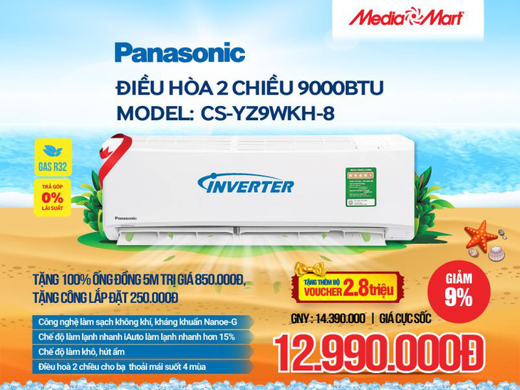 Top 05 điều hòa Panasonic bán chạy nhất hiện nay - Ảnh 5.