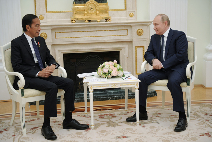 Tổng thống Indonesia mang thông điệp của ông Zelensky chuyển cho ông Putin - Ảnh 1.