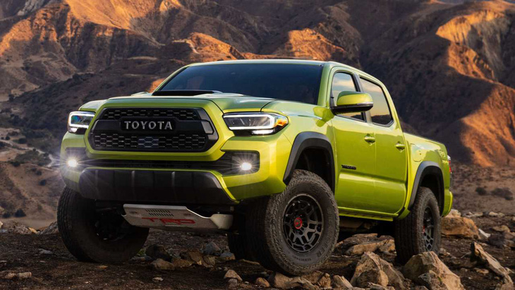 Khung gầm lẫn thiết kế của Fortuner và Hilux đời mới dự kiến mượn nhiều từ Tacoma Bắc Mỹ - Ảnh: Toyota