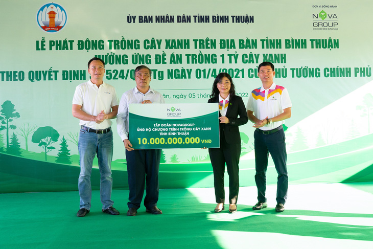 Bình Thuận phát động lễ trồng cây, hưởng ứng đề án Một tỉ cây xanh - Ảnh 2.