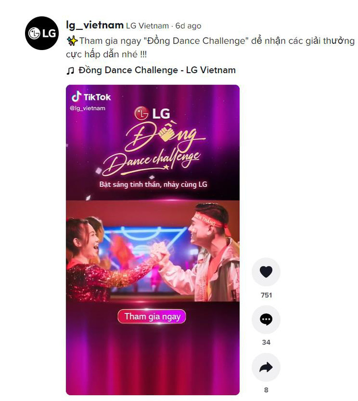 LG lan tỏa thông điệp Đồng cùng điệu nhảy hot - Ảnh 1.