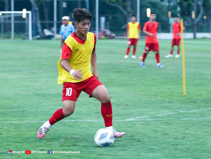 U19 Việt Nam mài giũa hàng công - Ảnh 1.