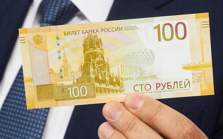 Ngân hàng Trung ương Nga tung ra tiền giấy mới