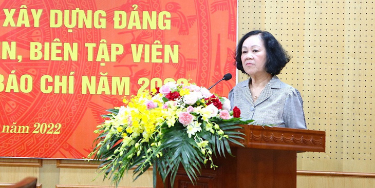 Bà Trương Thị Mai: Bộ Chính trị sẽ quyết định tổng biên chế hệ thống chính trị - Ảnh 1.