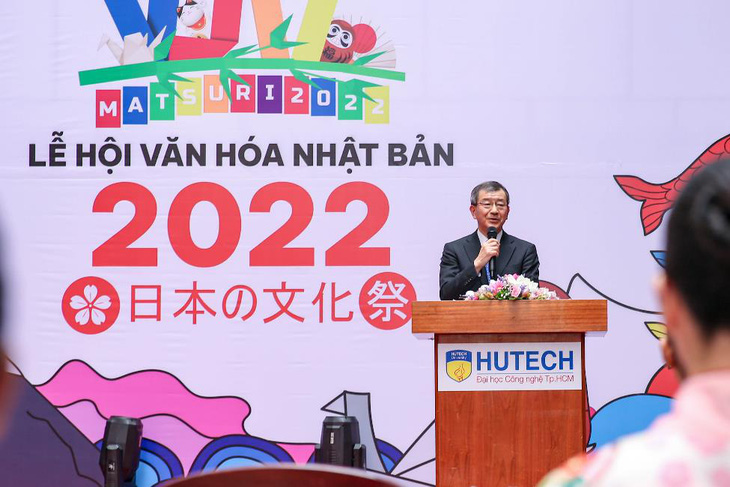 ‘VJIT MATSURI 2022’ - Rực rỡ sắc màu văn hóa Nhật Bản tại HUTECH - Ảnh 2.