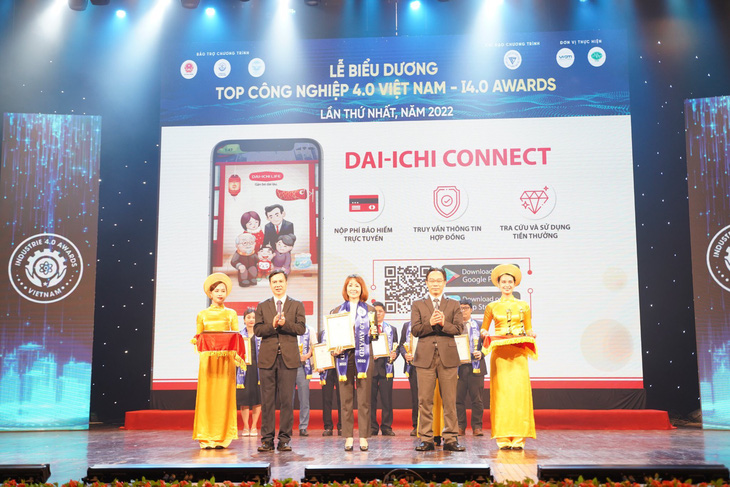 Dai-ichi Life Việt Nam nhận giải Top doanh nghiệp công nghiệp 4.0 Việt Nam - Ảnh 1.