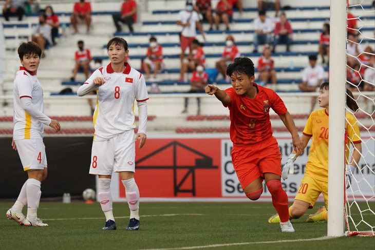 Tuyển nữ Việt Nam thua ở trận tranh hạng ba AFF Cup 2022 - Ảnh 1.