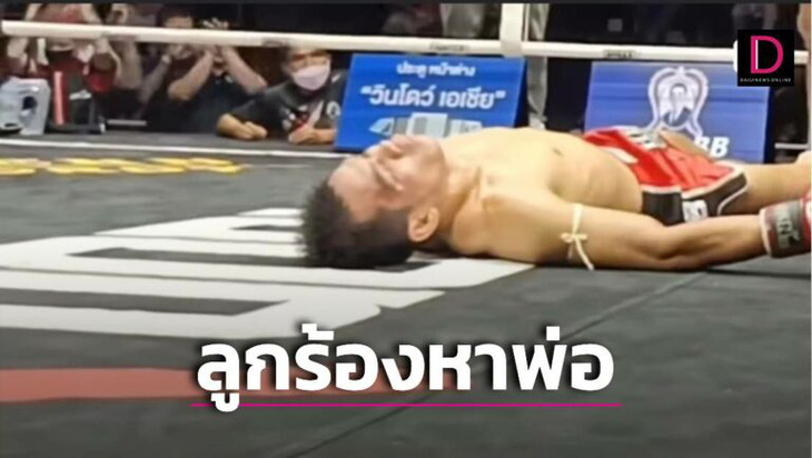 Võ sĩ Thái Lan bị chết não sau khi bị knock-out trong trận đấu - Ảnh 1.