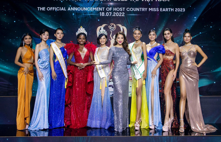 Không phải Nông Thúy Hằng, Thạch Thu Thảo mới là người đẹp thi Miss Earth 2022 - Ảnh 1.