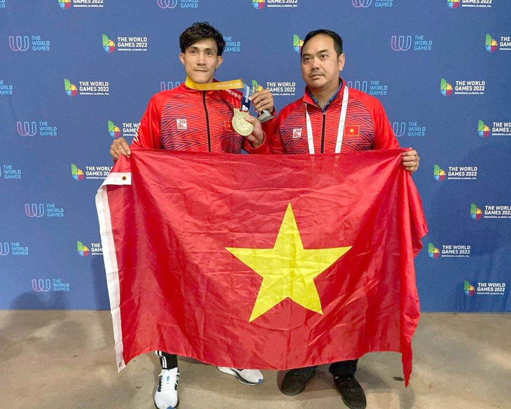 Độc cô cầu bại Nguyễn Trần Duy Nhất giành huy chương vàng môn muay ở World Games 2022 - Ảnh 1.