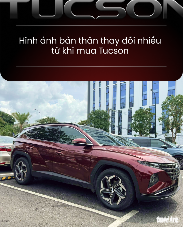 Công ty hỗ trợ tiền, 9X mạnh dạn mua Hyundai Tucson giữa bão giá - Ảnh 2.