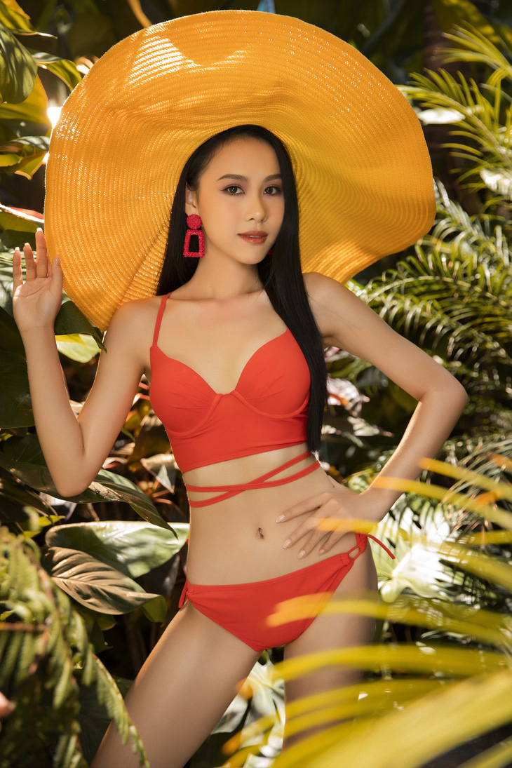 Top 38 thí sinh Hoa hậu thế giới Việt Nam 2022 diện bikini - Ảnh 13.