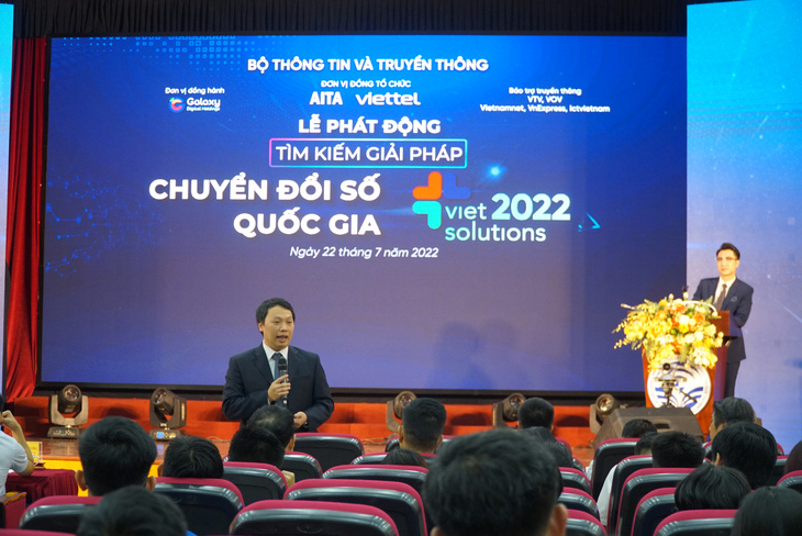 Phát động cuộc thi tìm kiếm giải pháp chuyển đổi số quốc gia 2022 - Ảnh 1.