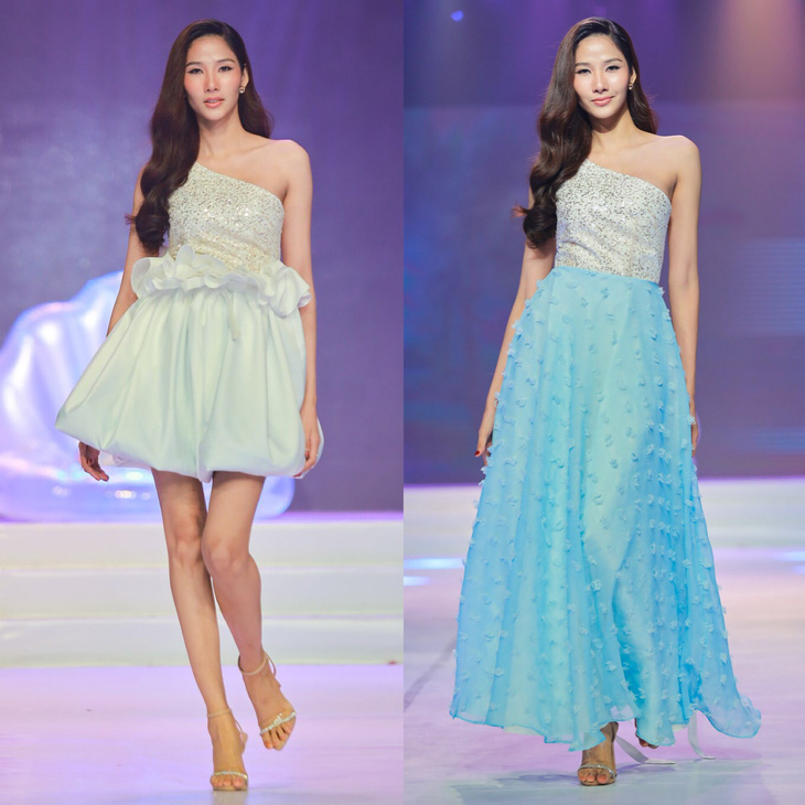 Hoàng Thùy, Mâu Thủy, Lệ Hằng ‘đọ dáng’ trong My Dream Fashion Show 2022 - Ảnh 6.
