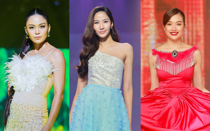 Hoàng Thùy, Mâu Thủy, Lệ Hằng ‘đọ dáng’ trong My Dream Fashion Show 2022