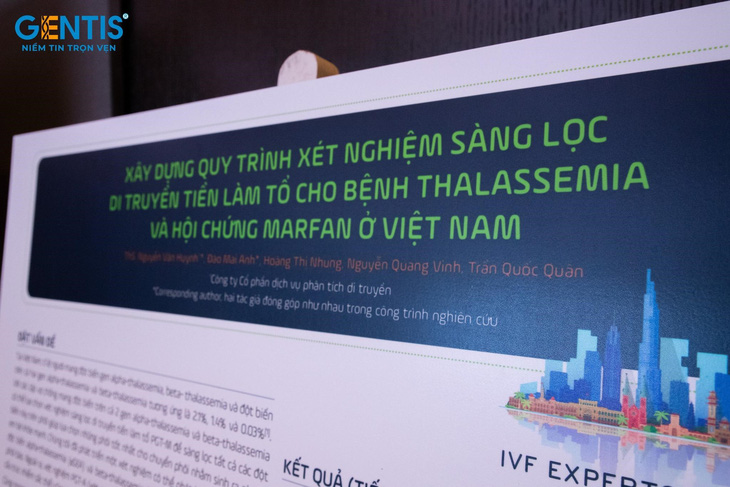 GENTIS đồng hành báo cáo tại Hội thảo IVF Experts Meeting lần thứ 17 - Ảnh 2.