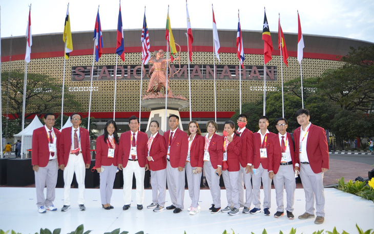 Thượng cờ đoàn thể thao người khuyết tật Việt Nam tại ASEAN Para Games 11 - Ảnh 1.