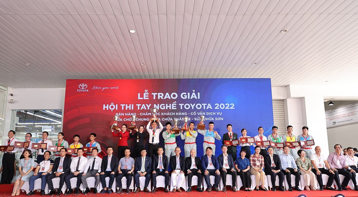 Đại lý Toyota toàn quốc quy tụ trong chung kết Hội thi tay nghề 2022 - Ảnh 1.