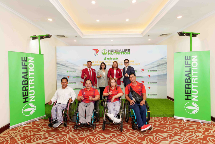 Herbalife đồng hành tổ chức Lễ Xuất quân cho VĐV dự Para ASEAN Games 11 - Ảnh 1.