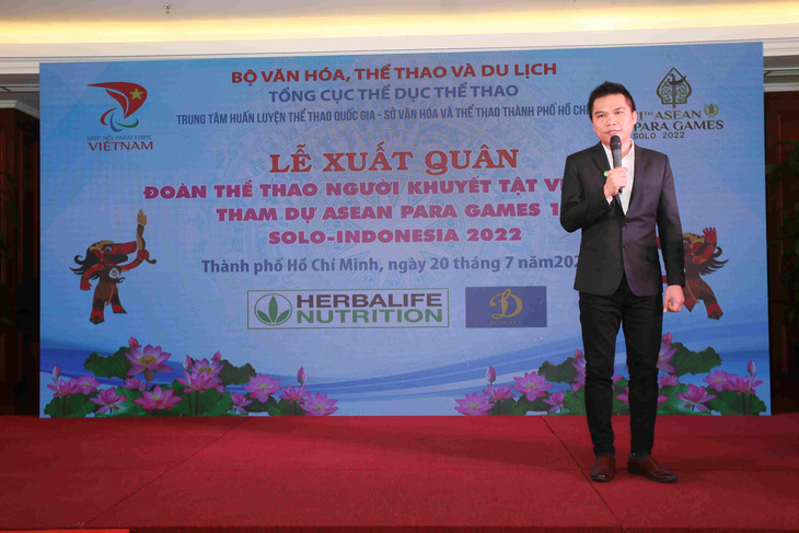 Herbalife đồng hành tổ chức Lễ Xuất quân cho VĐV dự Para ASEAN Games 11 - Ảnh 2.