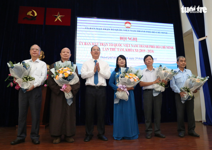Bà Trần Kim Yến được hiệp thương giữ chức chủ tịch Ủy ban MTTQ Việt Nam TP.HCM - Ảnh 1.