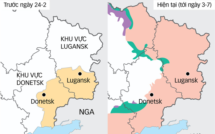 Ukraine mất Lugansk, cục diện ra sao?