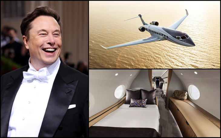 Máy bay mới 80 triệu USD của Elon Musk: Tốc độ gần siêu thanh, đèn chỉnh theo múi giờ